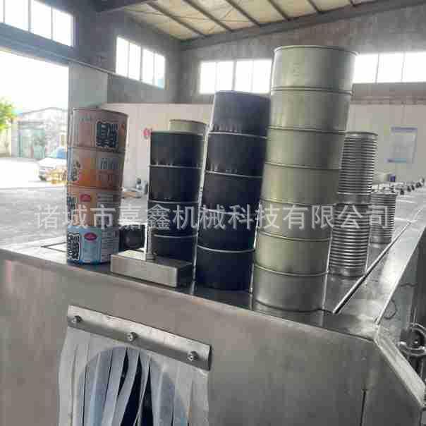 全自动化玻璃瓶清洗烘干一体机高压喷淋式洗瓶机带鱼罐头清洗线