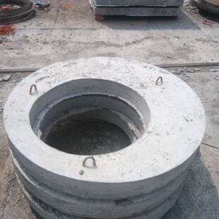 混凝土井圈成品预制检查井河北徐水厂家预制井及配套盖板市政工程