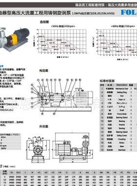50FOL55S九歌KYUKA气液混合泵气浮泵
