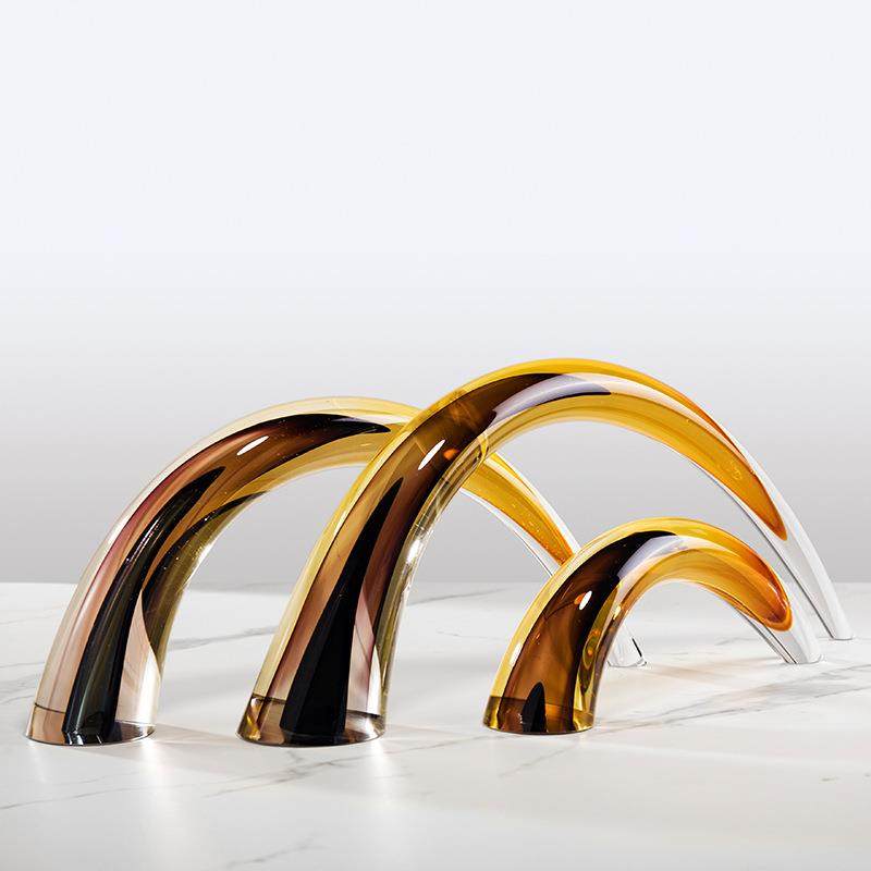 轻奢高档捷克水晶气泡牛角摆件客厅插花创意玻璃网红透明餐桌花瓶,纺织面料/辅料/配套,纺织机械配件,淘宝优惠券,粉丝福利购,淘宝优惠卷