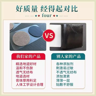 三叉神经面部贴顽固性三岔疼偏消痛贴膏神器专用中枢性头疼止痛贴