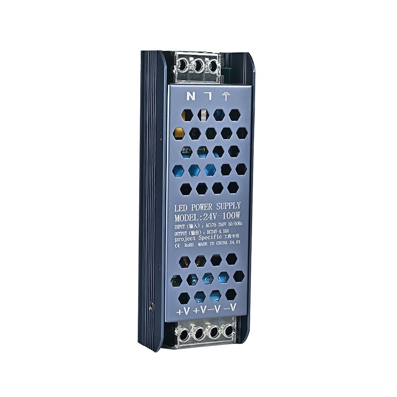 开关电源LED灯带变压器220转12v24v线型灯箱专用超薄黑金刚电源盒