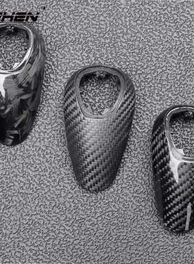 适用于宝马F87M2F80M3F82F83M4F10M5碳纤维排挡头装饰盖