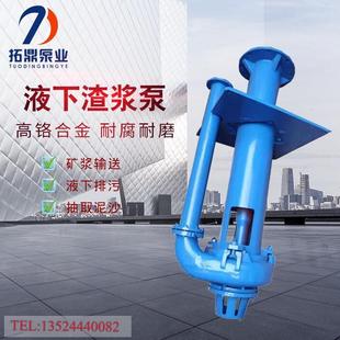 型长轴液下渣浆泵 渣浆泵100RV 渣浆泵直销液下立式