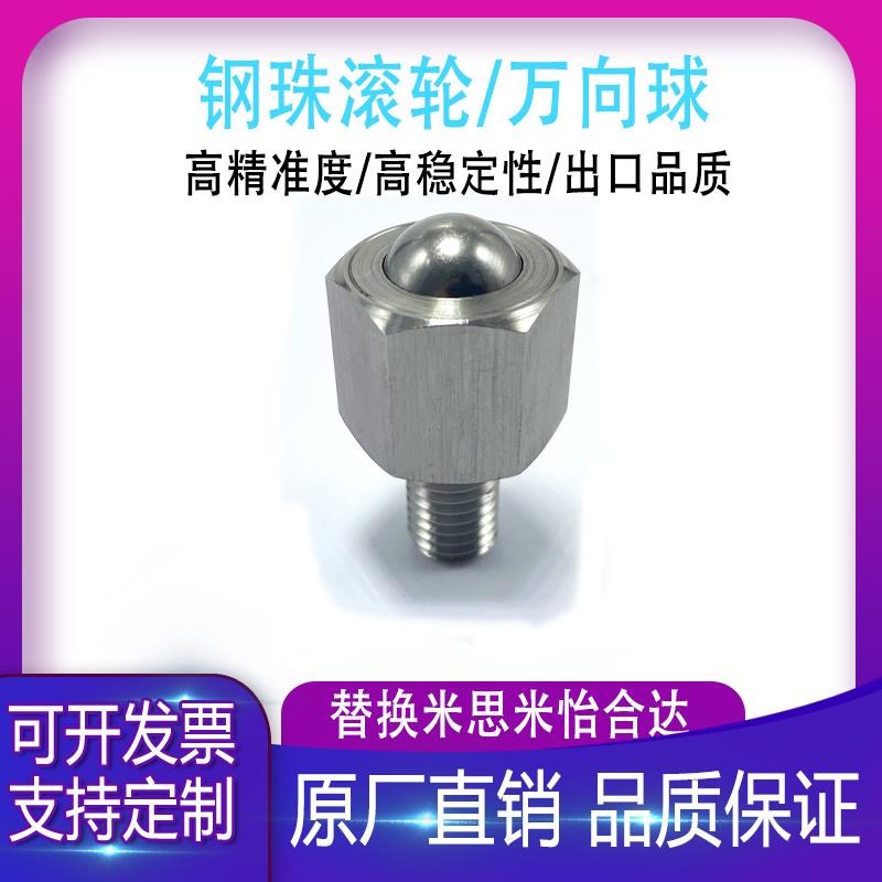 滚珠脚轮CHBF CHBM CHBU 12 16 20 重载型万向球QDC31-40 50 60
