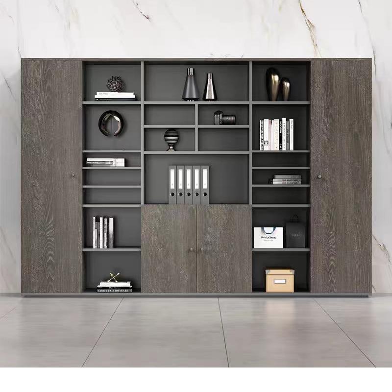 驰广迈文件柜办公室落地柜档案柜子简约现代办公室老板桌配套书柜