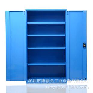供应博毅弘车间重型置物柜工具柜双开门储物柜铁皮柜工业备品柜