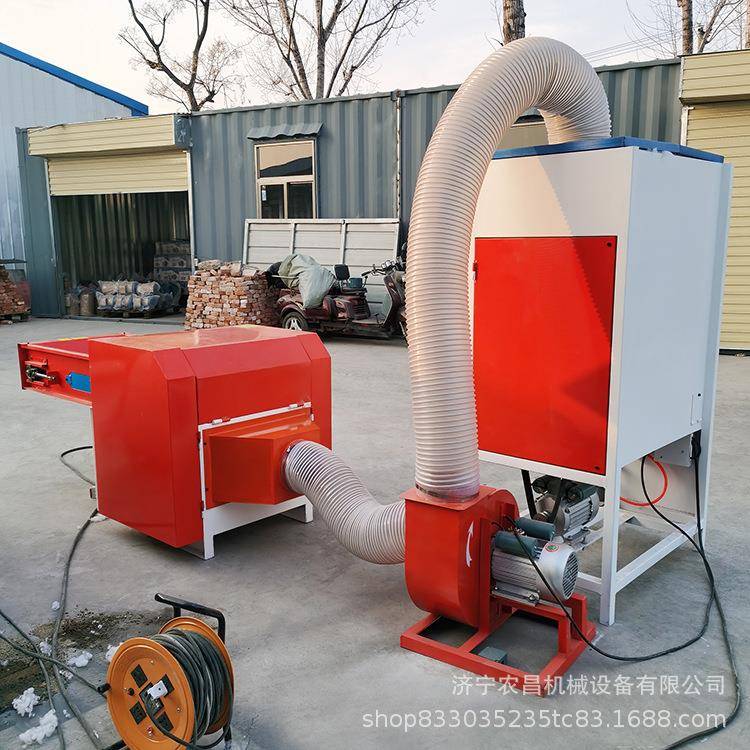 废布开松充棉机碎海绵充棉机枕芯抱枕填充机