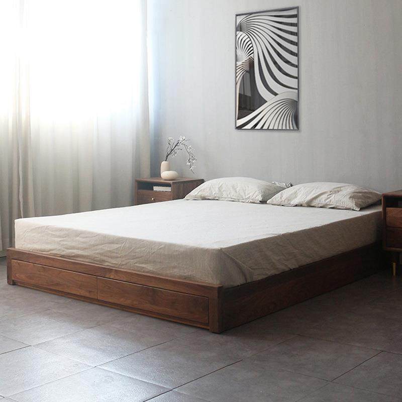 北欧黑胡桃木实木床榻榻米无床头矮床橡木气压床箱抽屉储物床婚床,鲜花速递/花卉仿真/绿植园艺,割草机/草坪机,淘宝优惠券,粉丝福利购,淘宝优惠卷