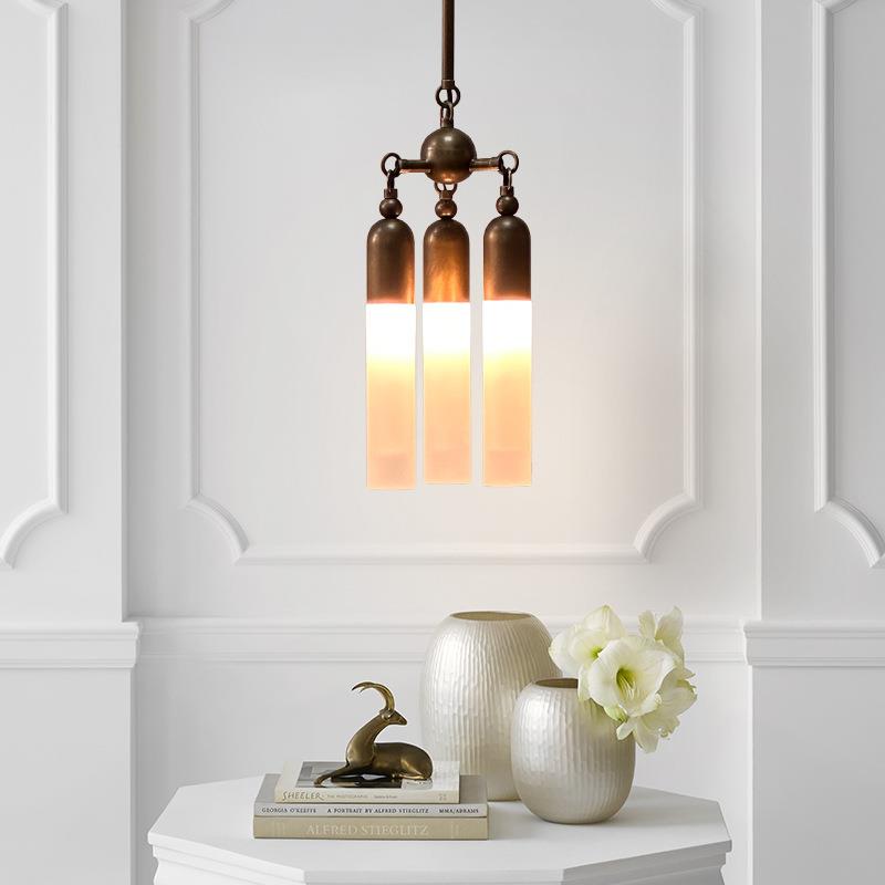 现代极简餐厅吊灯卧室书房床头时尚设计师创意个性工业风中山灯具