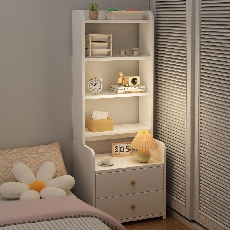 床头柜置物柜简约现代卧室储物柜出租屋小型置物架多层简易柜