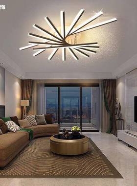 日规2020新款客厅灯旋转简约现代led吸顶灯创意大气卧室套餐北欧