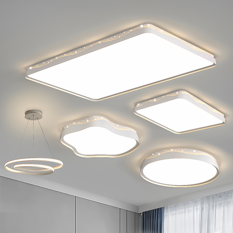 客厅吸顶灯2025年新款简约现代大气北欧卧室灯广东中山智能灯具