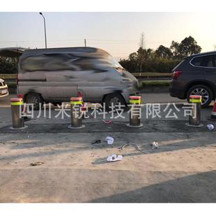 湖北武汉液压全自动升降柱黄冈市学校反恐升降柱