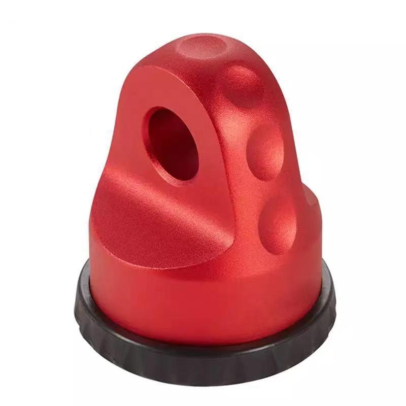 拖车钩连接器铝头钩铝导口滚轮越野牧马人改装绞盘钩绞盘导绳器