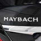 适用于S400S600改迈巴赫maybach尾部字母车标金属镀铬材质