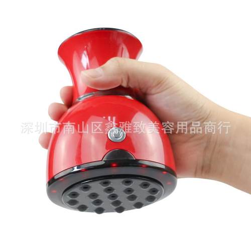 新款家用震动发热按摩仪器充电式热敷温灸经络按摩养生仪扶阳罐