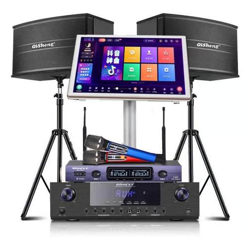 奇声家庭ktv音响套装会议家用点歌机卡拉ok家庭影院全套组合音箱