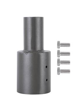 销售铁制路灯支架规格60转100mm机器人自动焊灯杆转接头