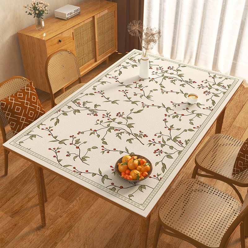 茶几桌垫防油防水pcv免洗客厅家用隔热防烫加厚长方形餐桌保护垫
