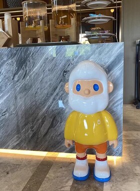 德国网红 Farmer Bob 男友大型落地客厅摆件卡通装饰品家居橱窗