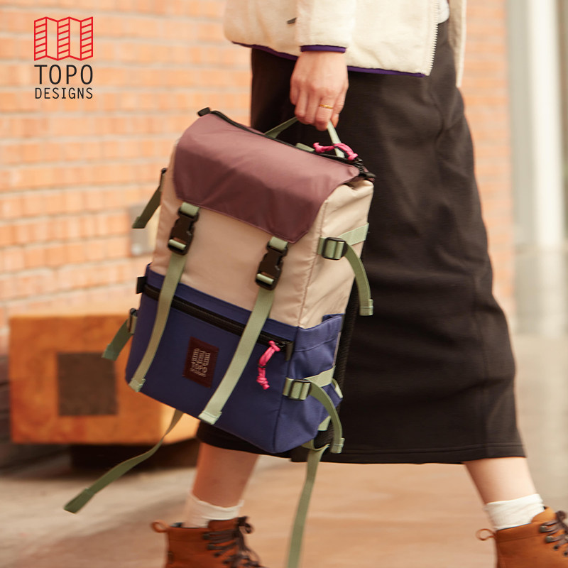 TOPO DESIGNS经典复古双肩包户外城市通勤电脑背包Rover漫游者20L