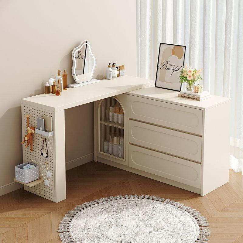 梳妆台斗柜一体简约现代书桌化妆台床尾柜电脑桌化妆桌子卧室女生