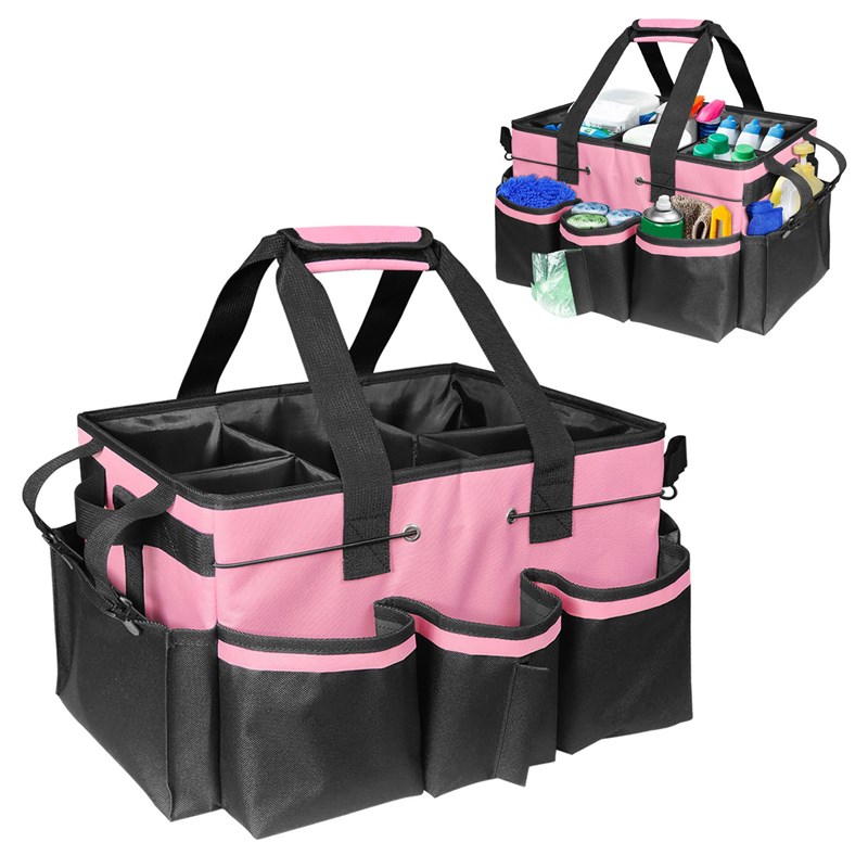 清洁工具收纳箱斜挎清洁背包手提保洁Cleaning tools storage kit
