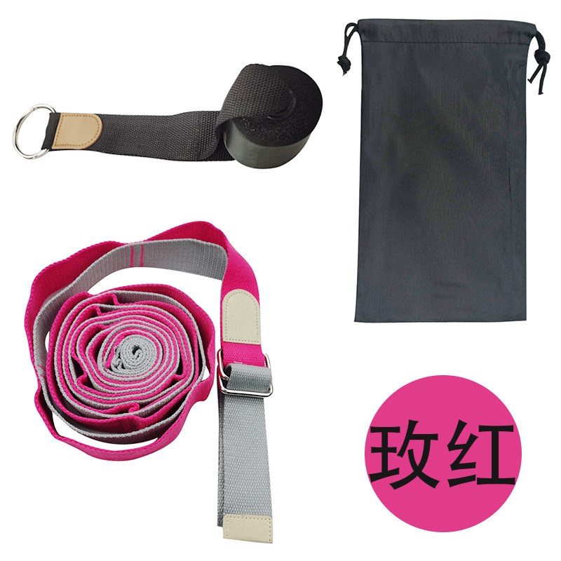 空中瑜伽吊绳家用倒立拉筋神器一字马瑜伽绳挂门伸展带无弹力3米