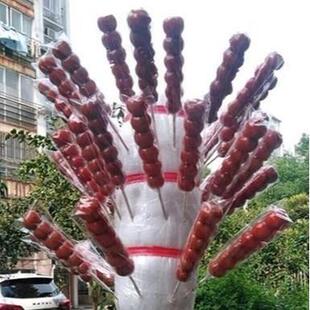 新冰糖葫芦展示架木制芦草靶子插冰糖葫芦老式稻草把插架糖画摆摊