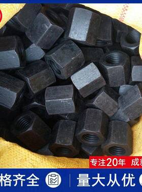 厂家10.9级高强度加高特厚连接螺母GB56细丝牙六角M10-m30x2