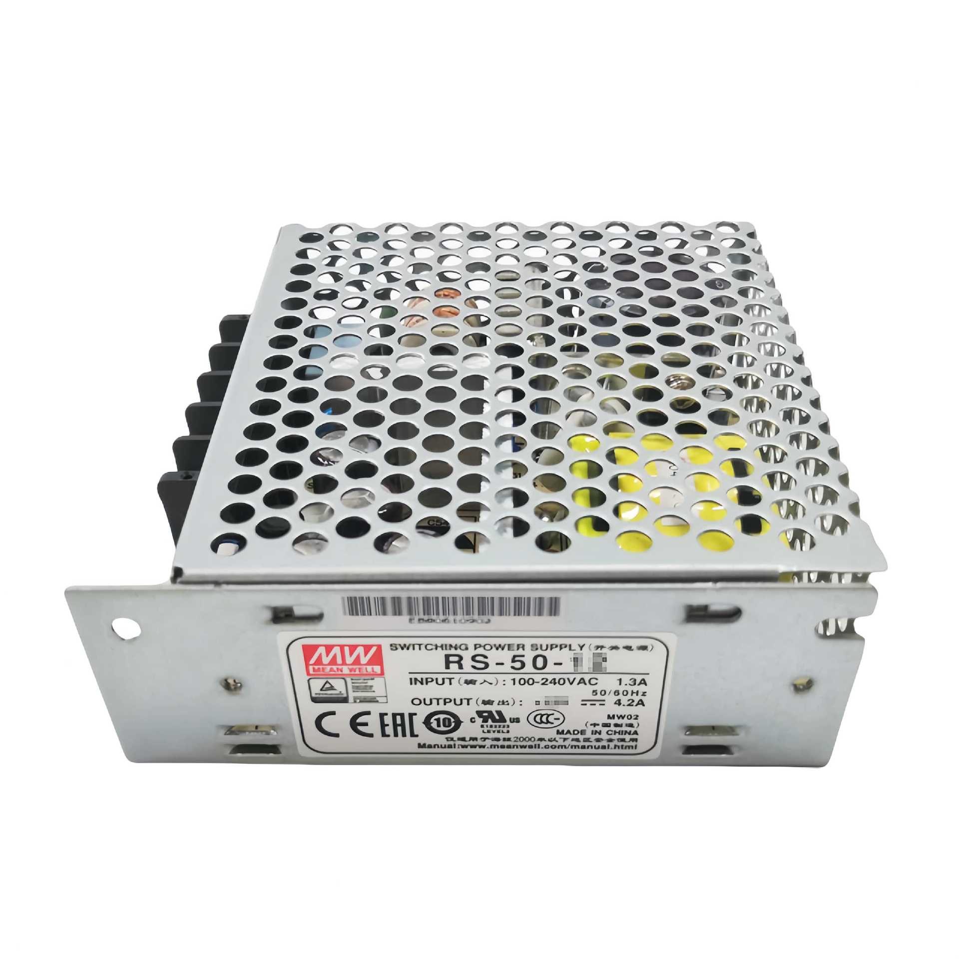 MEANWELL明纬电源RS-50-15  50W15V单组输出开关电源