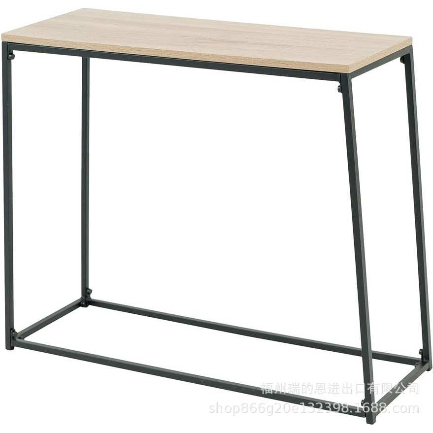 欧式简约创意梯形铁木家用客厅走廊过道长条玄关桌案台墙边桌