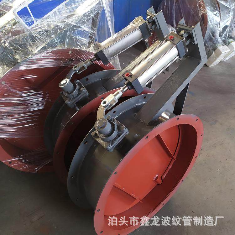 法兰式气动通风蝶阀烟道碳钢圆风门DN500气动硬密封调风阀,五金/工具,蝶阀,淘宝优惠券,粉丝福利购,淘宝优惠卷