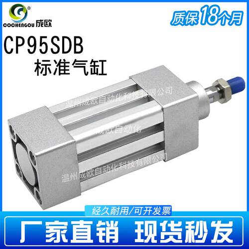 SMC型方形标准气缸CP95SB CP95SDB63-25-40-50-80-100-125-160W