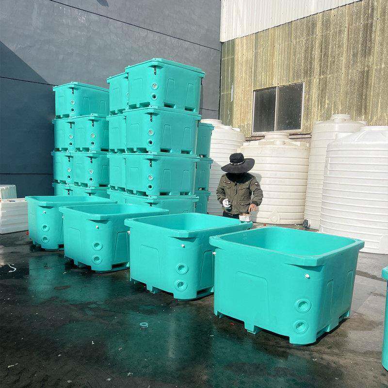 660L保温箱双层大容量冷藏箱PU双层保温箱肉类加工运输