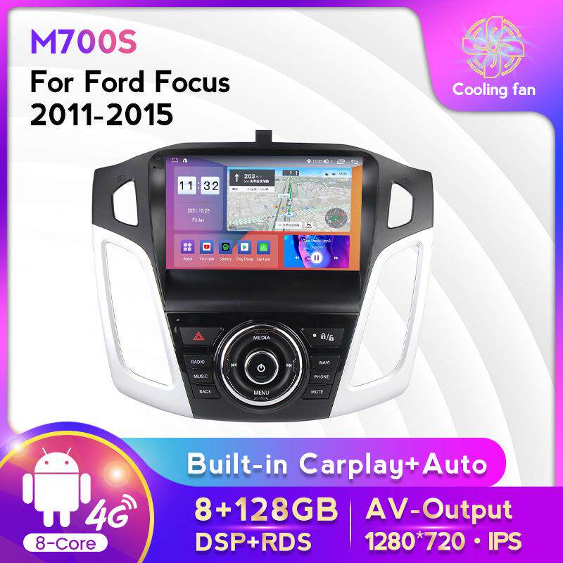 适用于福特Focus 福克斯11-15款安卓大屏中控车载导航屏幕8+128