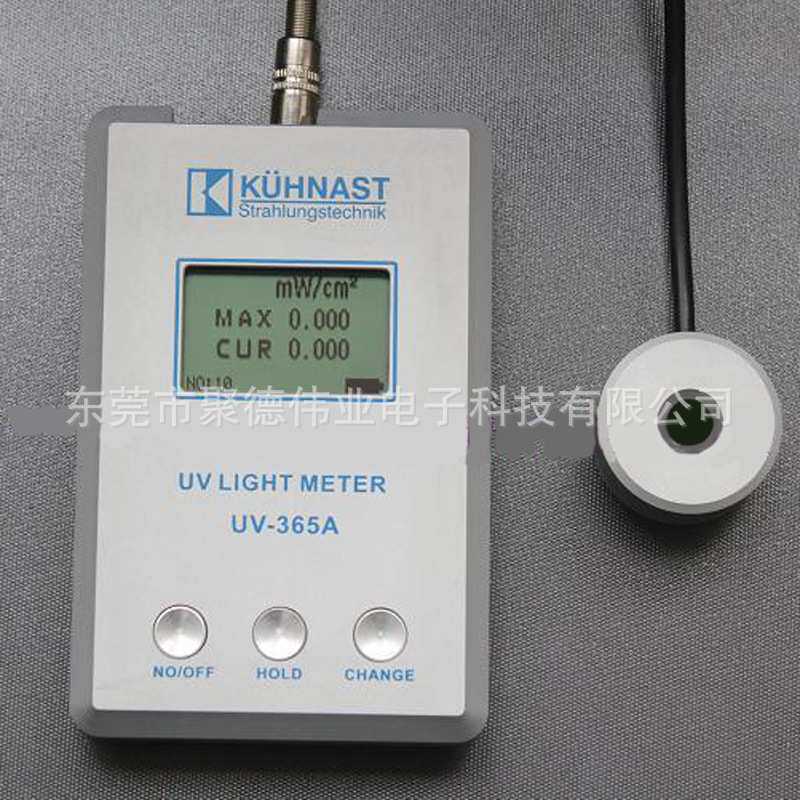 检测UV LED光源涂装固化设备UV能量计，KUHNAST 库纳斯特UV功率计
