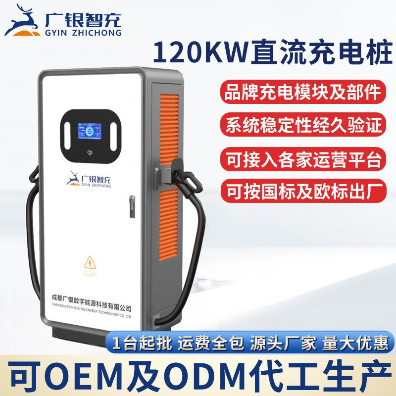 厂家直销新能源直流快充电动汽车充电桩通用380V商用120KW充电站