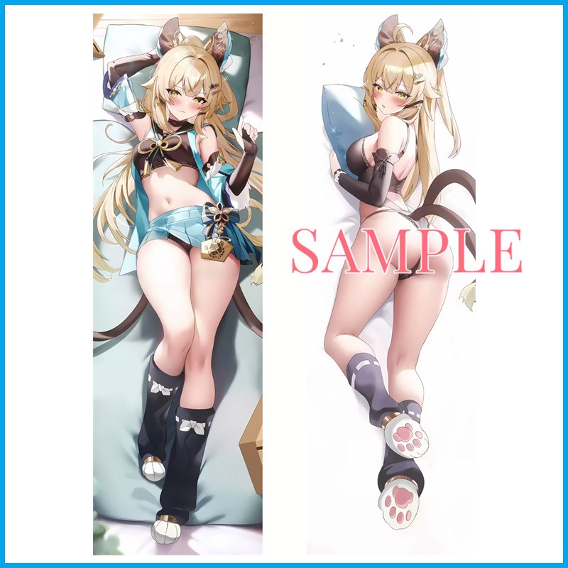 原神等身抱枕绮良良动漫游戏抱枕套周边卡通长条靠枕二次元代发