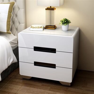 床头柜简约现代北欧卧室小柜子储物柜组装迷你床边收纳柜整装包邮