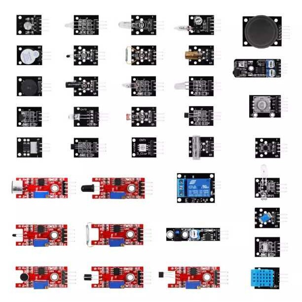 45合一 45种传感器套件传感器模块 51/STM32学习套件图片