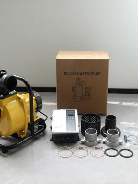 AC/DC交直流用岸上泵2/3/4寸外置控制大流量高功率农用灌溉太阳能