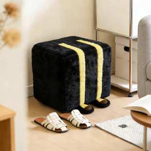 家用入户门口换鞋凳创意可爱儿童客厅沙发小凳子矮板凳实木穿鞋凳