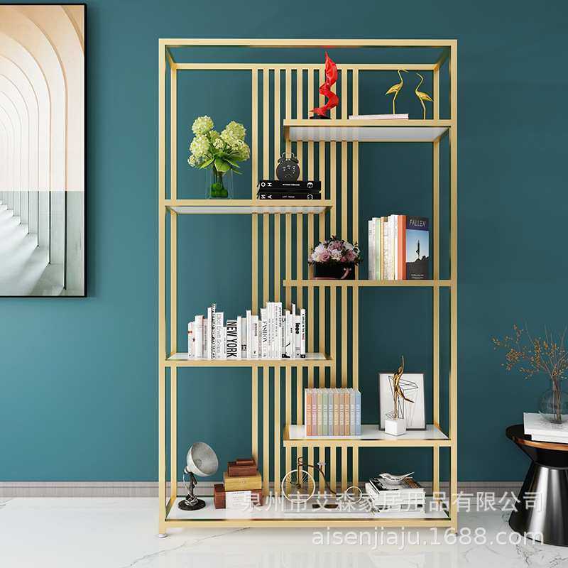 轻奢置物架落地客厅展示架陈列架书架铁艺收纳架子办公室网红书柜,模玩/动漫/周边/娃圈三坑/桌游,模型制作工具/辅料耗材,淘宝优惠券,粉丝福利购,淘宝优惠卷