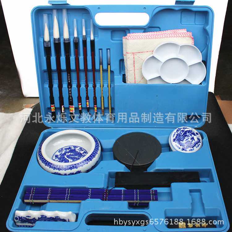 美术用品国画工具中空定位国画工具套装国画用具初学者国画套装
