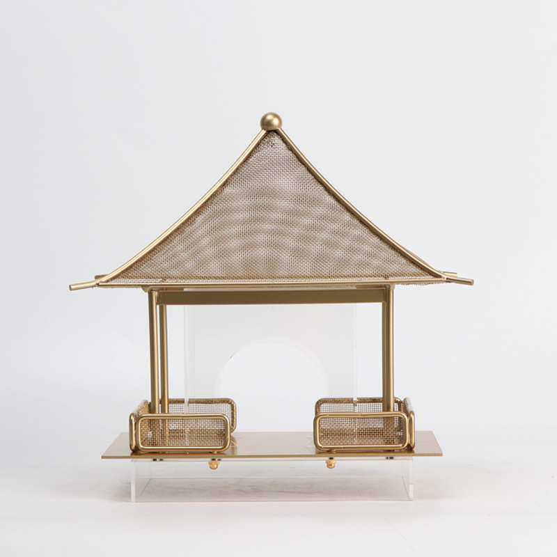 新中式徽派金属亭台屋檐摆件样板间书房售楼处酒店软装玄关装饰品,模玩/动漫/周边/娃圈三坑/桌游,模型制作工具/辅料耗材,淘宝优惠券,粉丝福利购,淘宝优惠卷