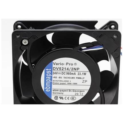 出售风机DV5214/2NP24V23.1W1273813cm可调速铝框散热风扇