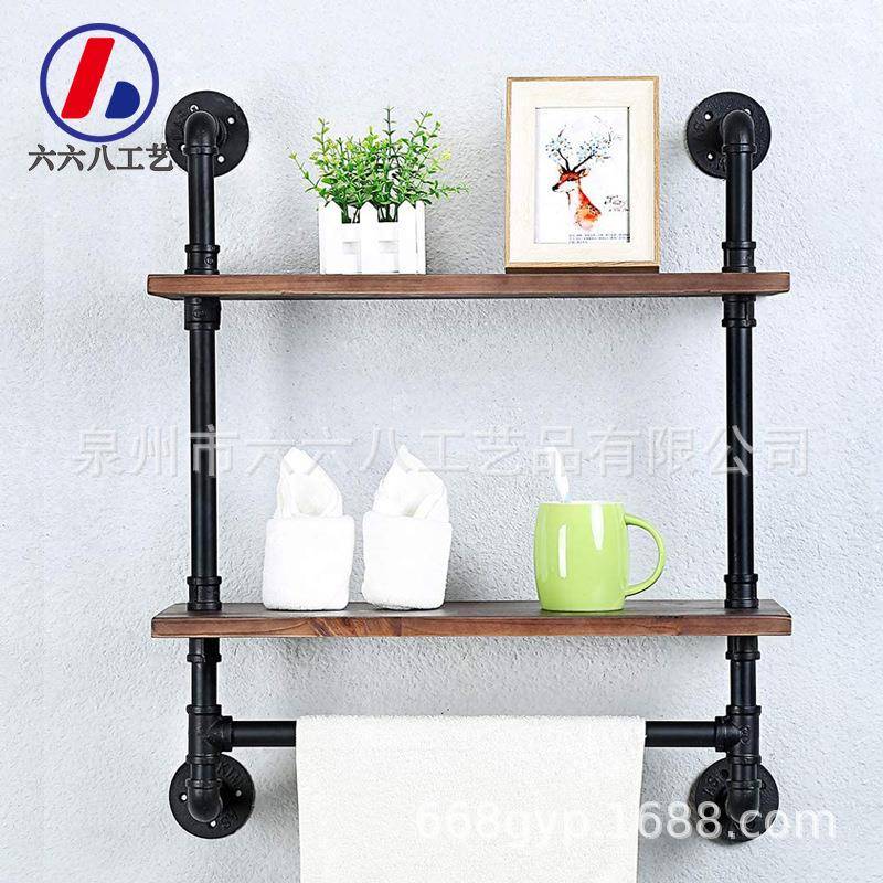 墙壁置物架搁板架装饰架收纳置物架卧室挂架装饰展示架直销