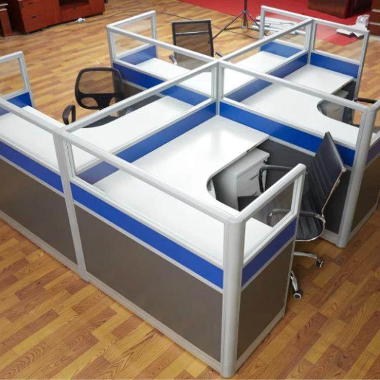 北京办公家具现代办公桌拐角桌屏风桌卡位职员办公桌办公室工位